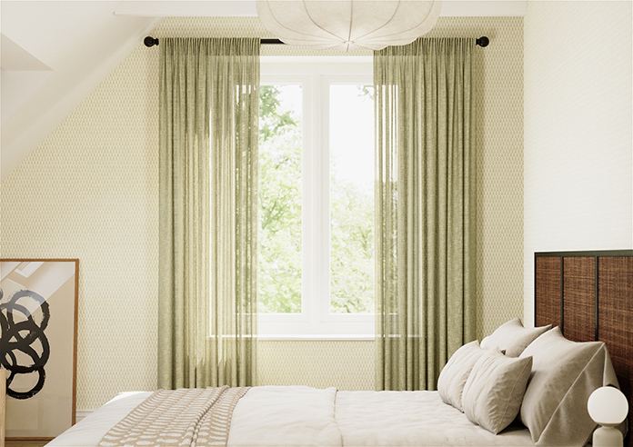 Kalahari Voile, Parchment - Made to Measure Curtains - Image 3